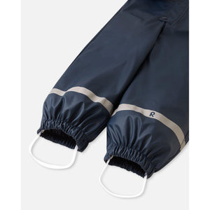 Rapakko Waterproof Rain Overall with Fleece Lining - Navy-Reima-Modern Rascals