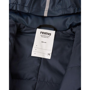 Rapakko Waterproof Rain Overall with Fleece Lining - Navy-Reima-Modern Rascals