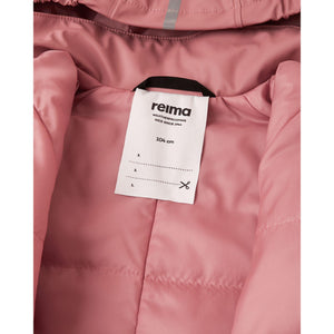 Rapakko Waterproof Rain Overall with Fleece Lining - Rose Blush-Reima-Modern Rascals