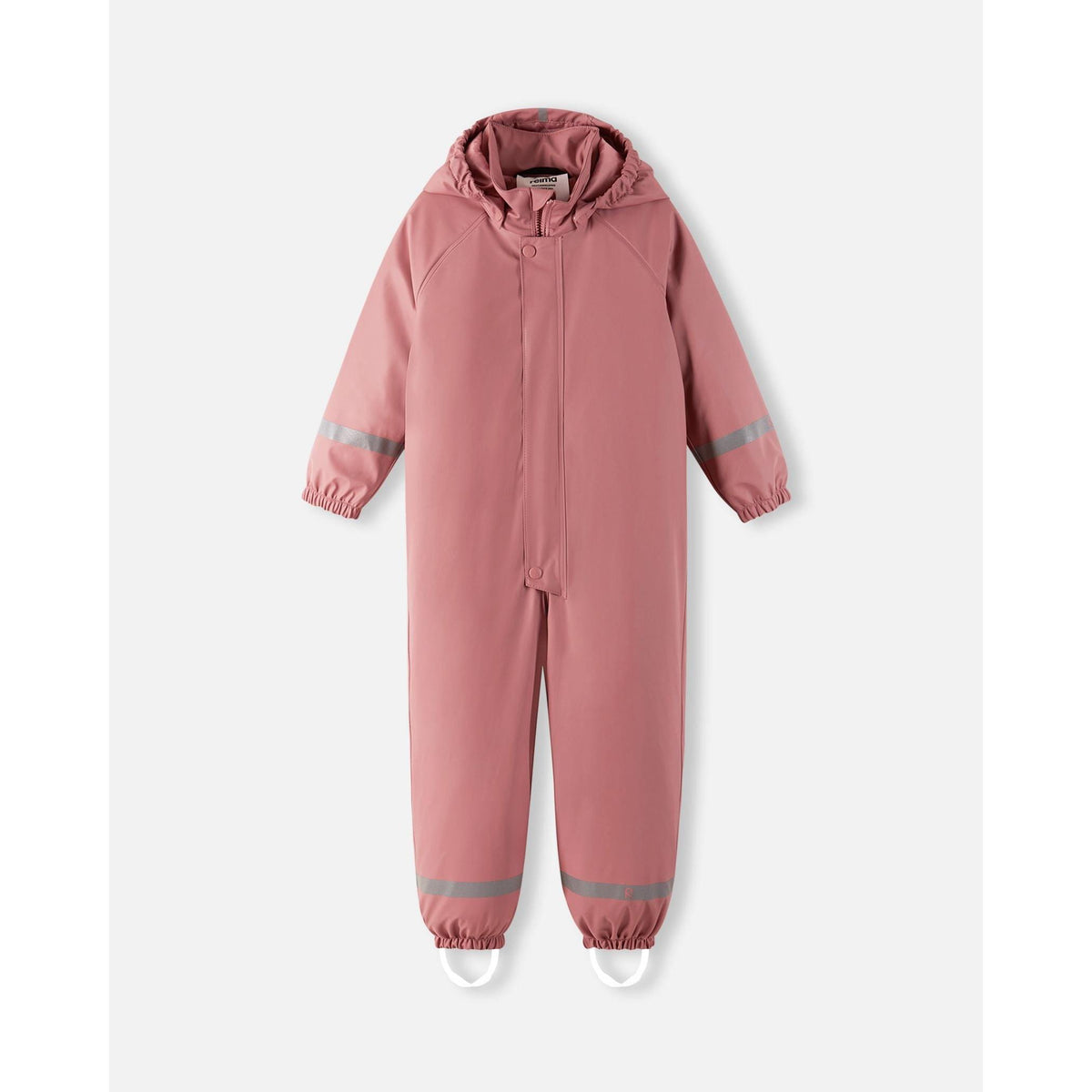 Rapakko Waterproof Rain Overall with Fleece Lining - Rose Blush-Reima-Modern Rascals