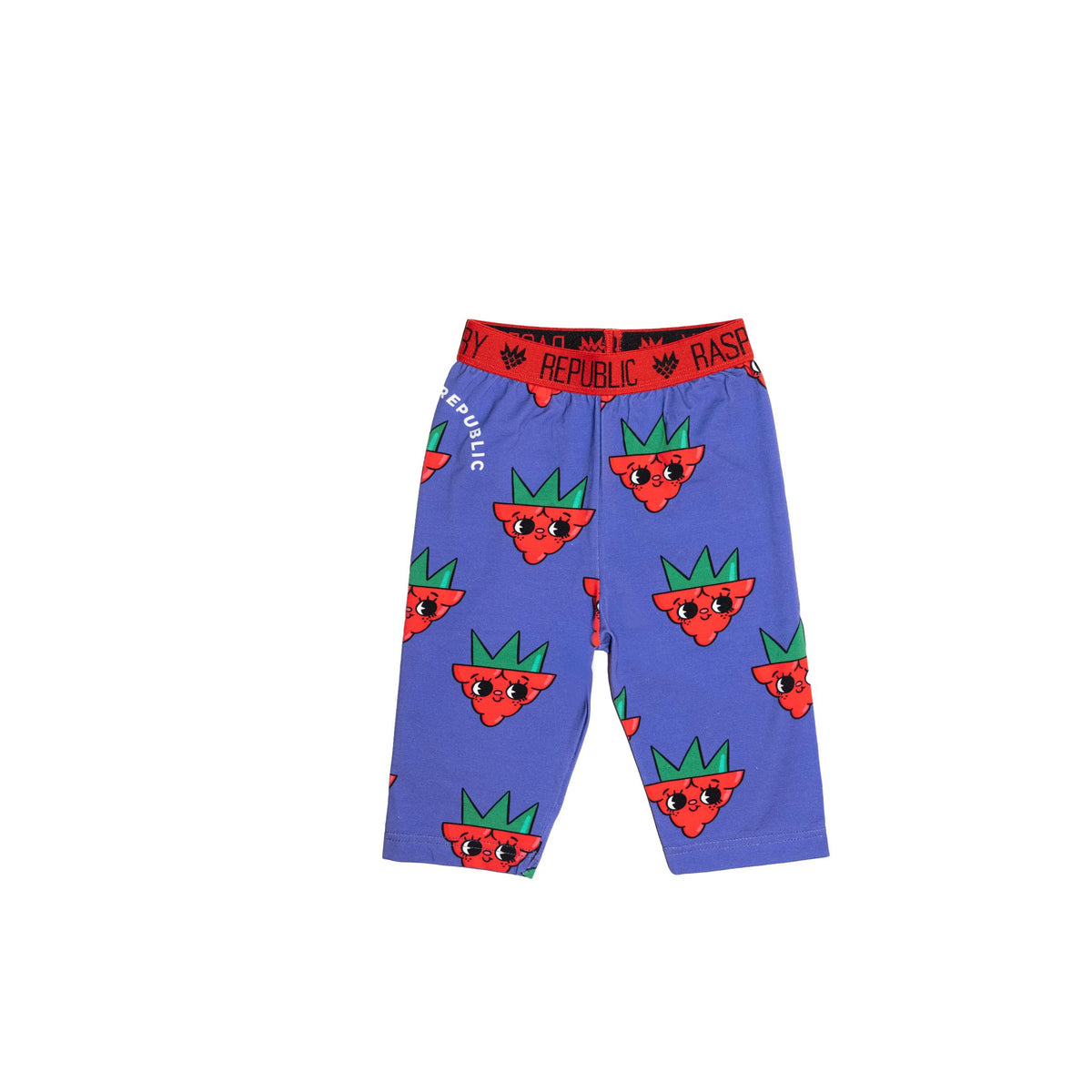 Raspberry Love Purple Bike Pants - 1 Left Size 7-9 years-Raspberry Republic-Modern Rascals