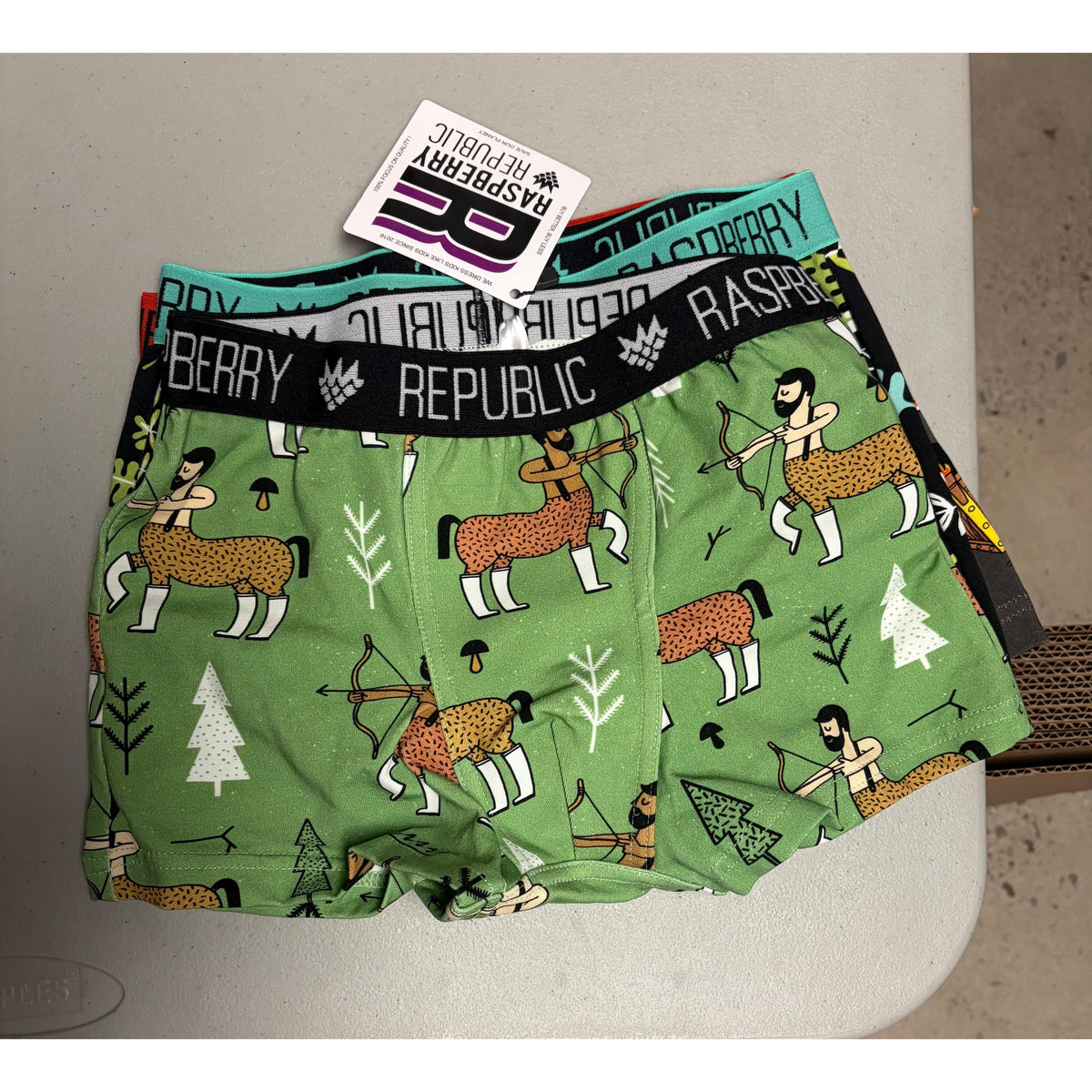 Raspberry Republic Set of 3 Boxers - Size 9-11 Years (146cm)-Warehouse Find-Modern Rascals