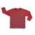 Red / Blue Stripes Long Sleeve Oversized Shirt - 1 Left Size 6-8 years-CARLIJNQ-Modern Rascals