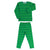 Retro Apples Long Sleeve Shirt and Leggings Set - Green-Smafolk-Modern Rascals