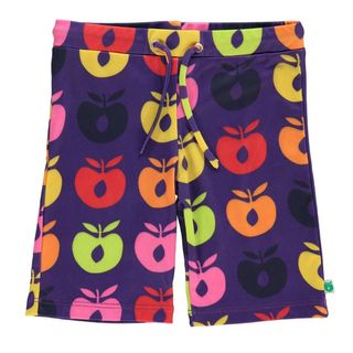 Retro Apples Swim Shorts - Purple Heart - 2 Left Size 2-3 & 4-5 years-Smafolk-Modern Rascals