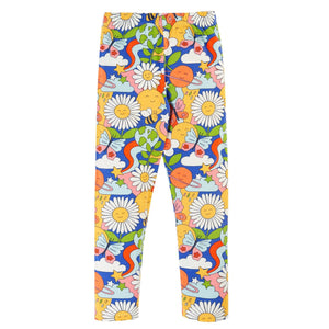 Retro Happy Libby Printed Leggings-Frugi-Modern Rascals