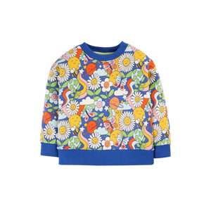 Retro Happy Superb Sweatshirt-Frugi-Modern Rascals