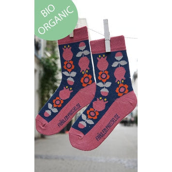 Retro Tulip Socks - 2 Left Size 2-3 years-Fraulein Prusselise-Modern Rascals