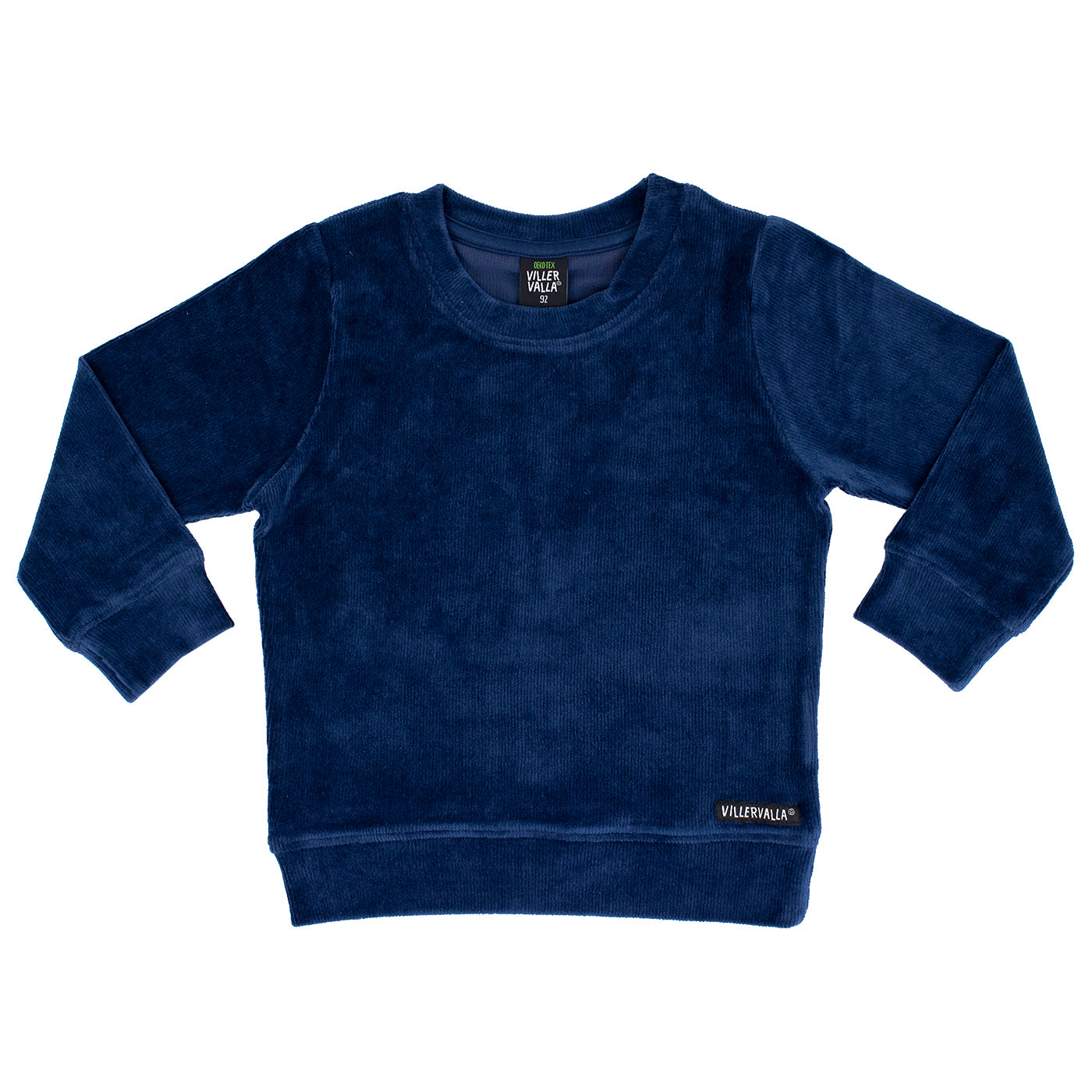 Retro Velour Sweatshirt - Pacific - 1 Left Size 11-12 years-Villervalla-Modern Rascals