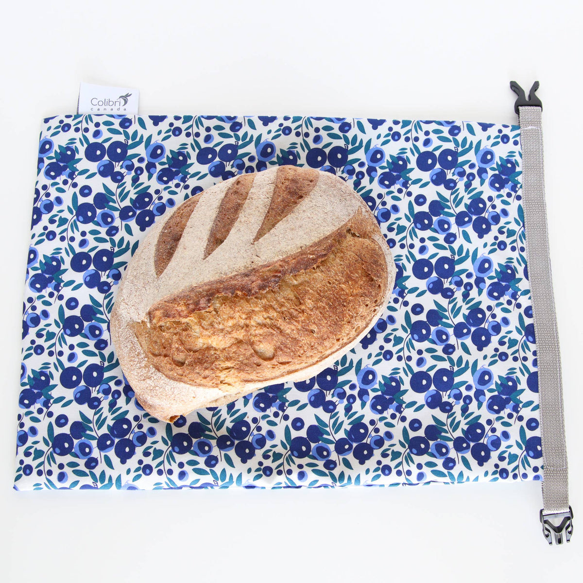 Reusable Bread Bag - Blueberry-Colibri-Modern Rascals