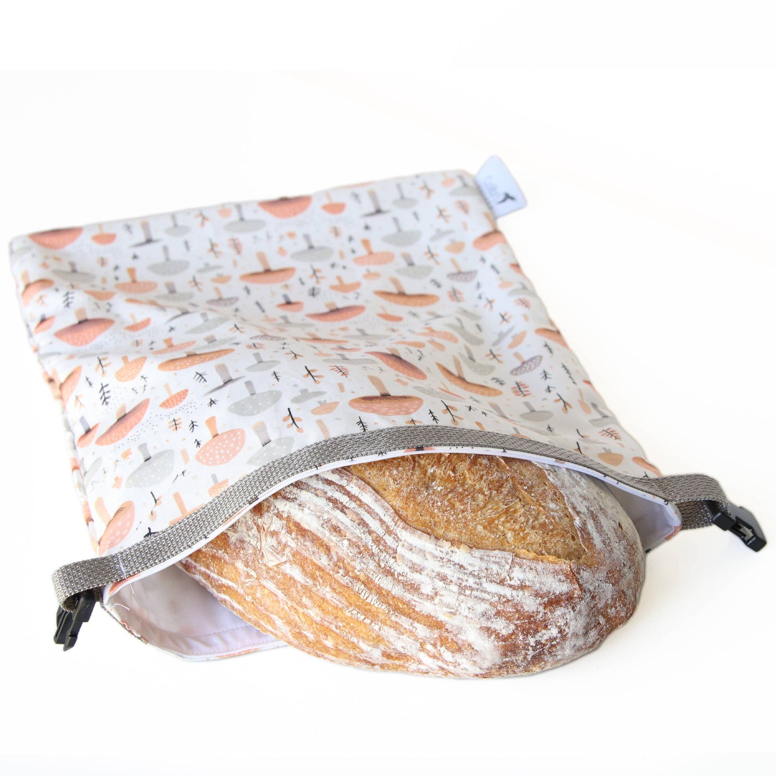 Reusable Bread Bag - Mushrooms-Colibri-Modern Rascals