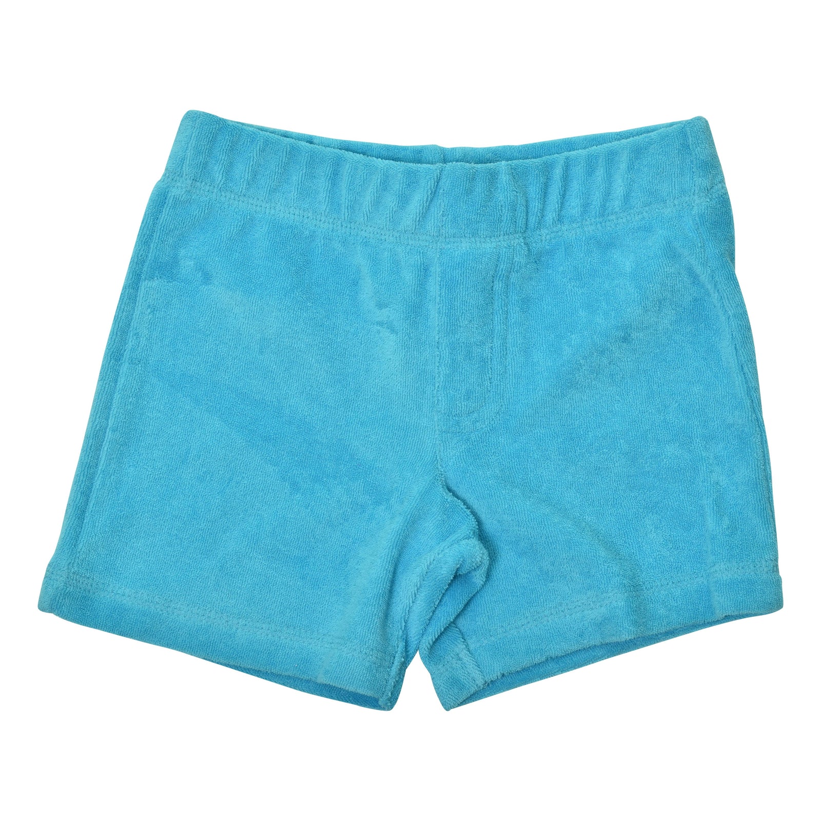 River Blue Terry Shorts - 2 Left Size 8-10 years-Duns Sweden-Modern Rascals