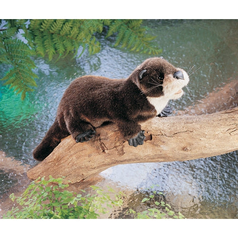 River Otter Hand Puppet-Folkmanis Puppets-Modern Rascals