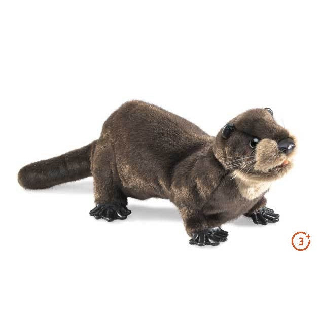 River Otter Hand Puppet-Folkmanis Puppets-Modern Rascals