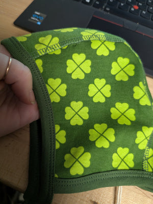 Duns Sweden Tree Top Green Clover Baby Hat in 45cm - SECONDS