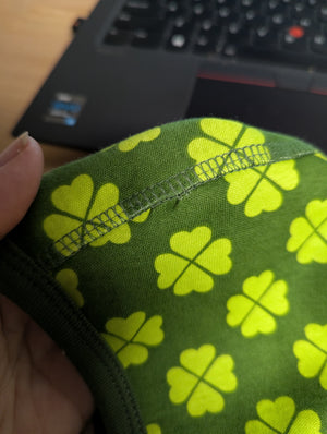 Duns Sweden Tree Top Green Clover Baby Hat in 45cm - SECONDS