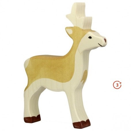 Roe Buck / White Tail Deer-Holztiger-Modern Rascals