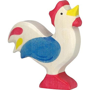 Rooster - Blue Wing-Holztiger-Modern Rascals