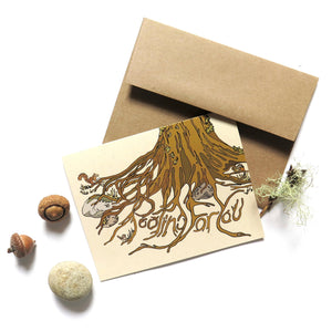 Rooting For You Card-Wild Life Illustration Co.-Modern Rascals