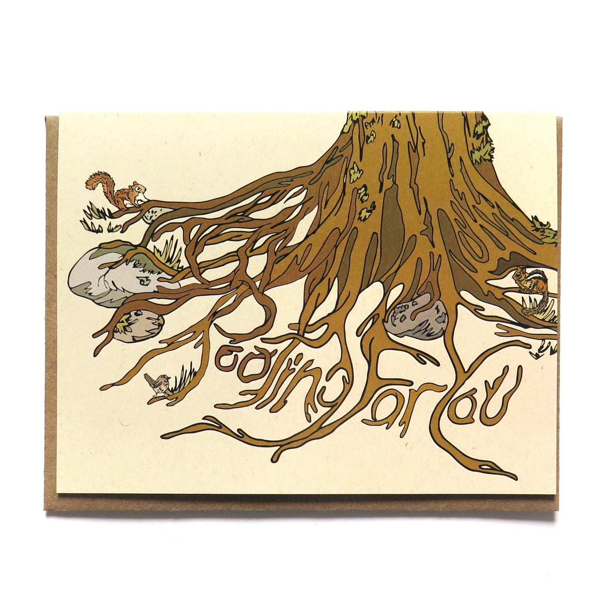 Rooting For You Card-Wild Life Illustration Co.-Modern Rascals