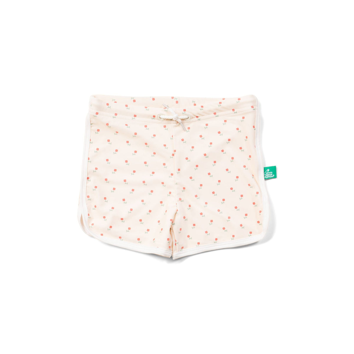 Rose Flowers Swim Shorts-Little Green Radicals-Modern Rascals