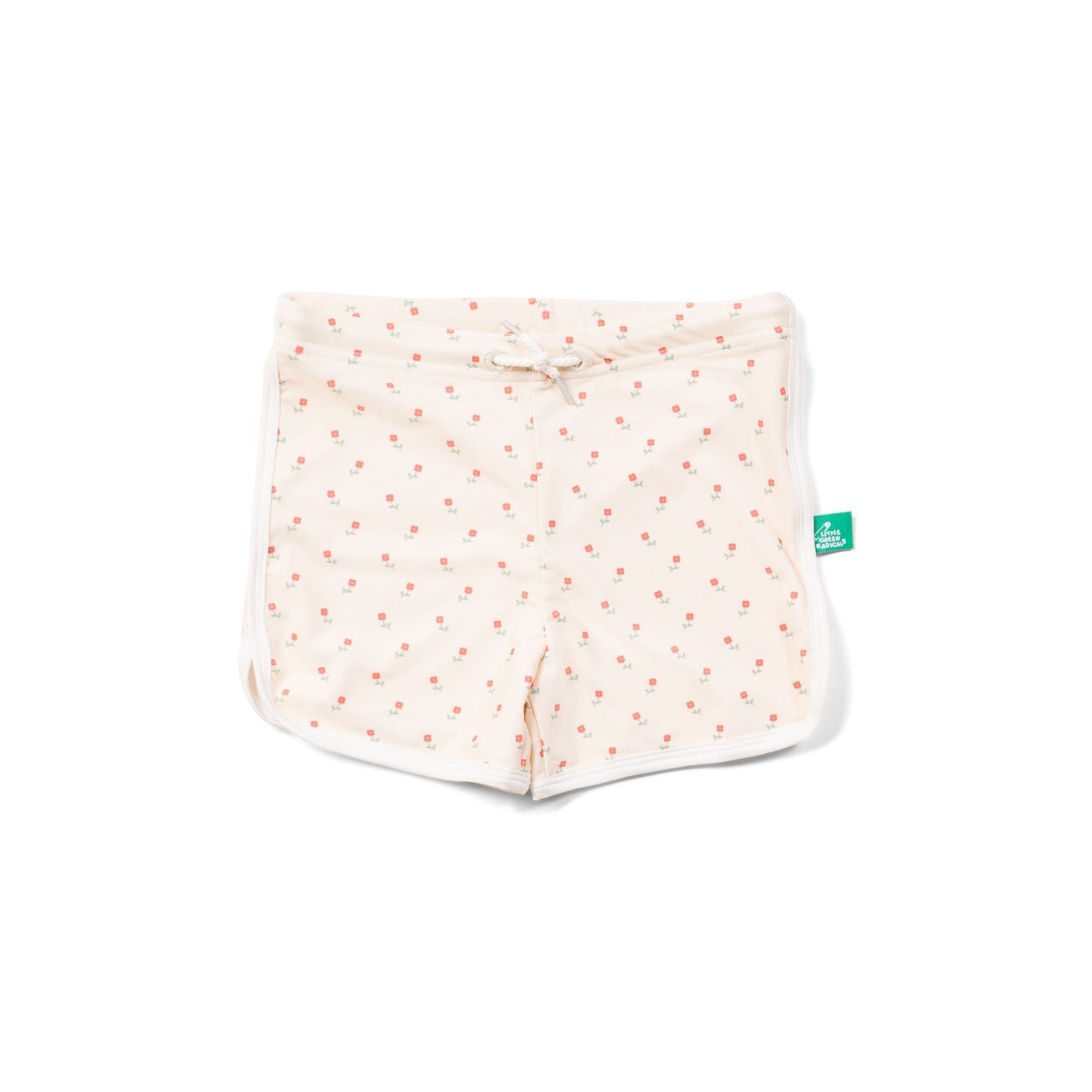 Rose Flowers Swim Shorts-Little Green Radicals-Modern Rascals
