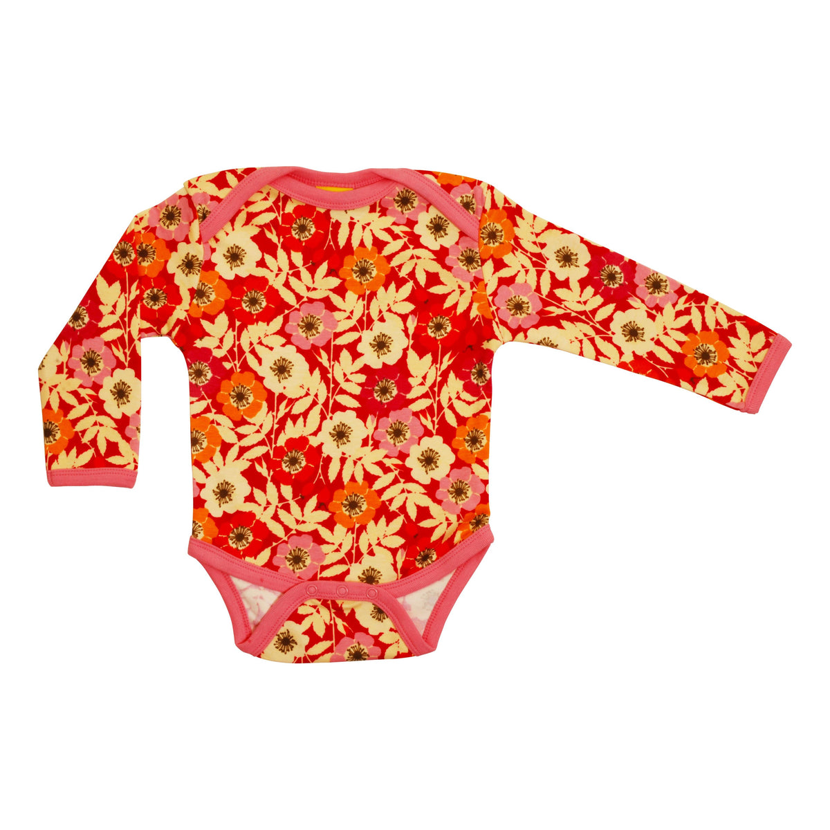 Rosehip Long Sleeve Onesie - 2 Left Size 4-6 & 6-9 months-Duns Sweden-Modern Rascals