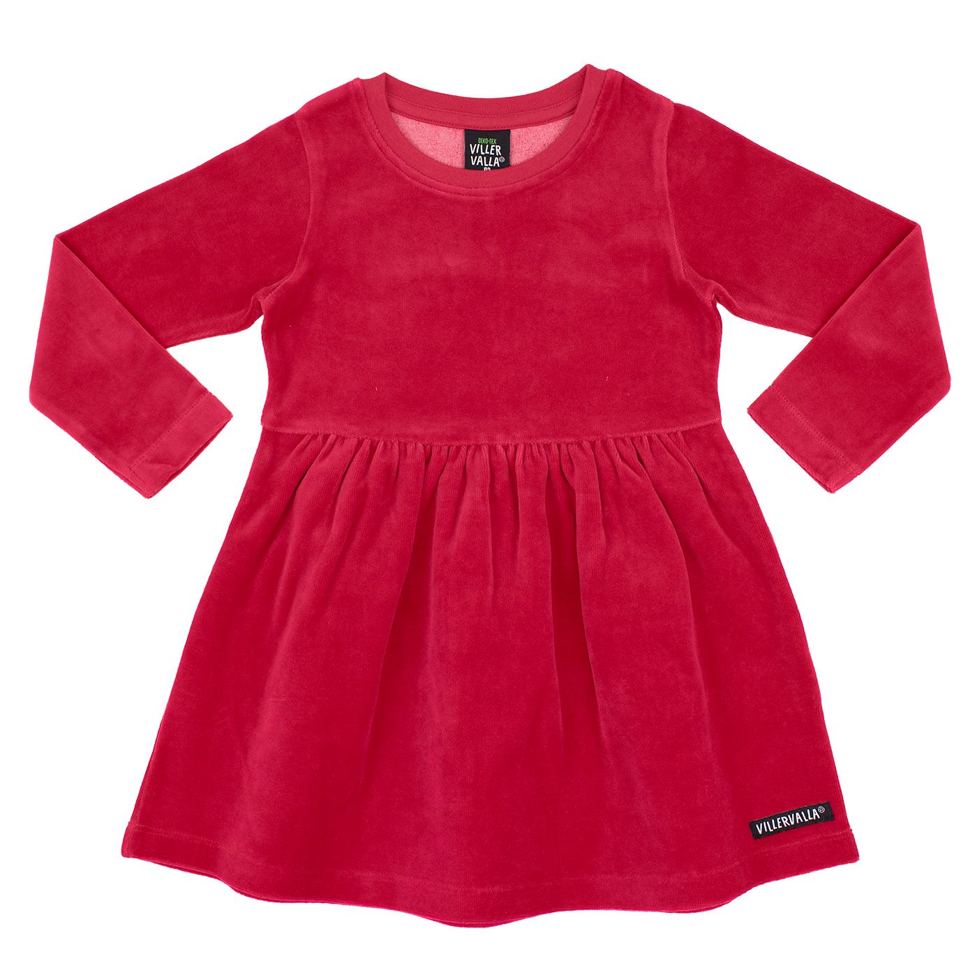 Rosehip Velour Flared Dress - 1 Left Size 3-4 years-Villervalla-Modern Rascals