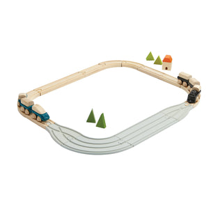 Rubber Road & Rail Adaptor Tracks-PlanToys-Modern Rascals