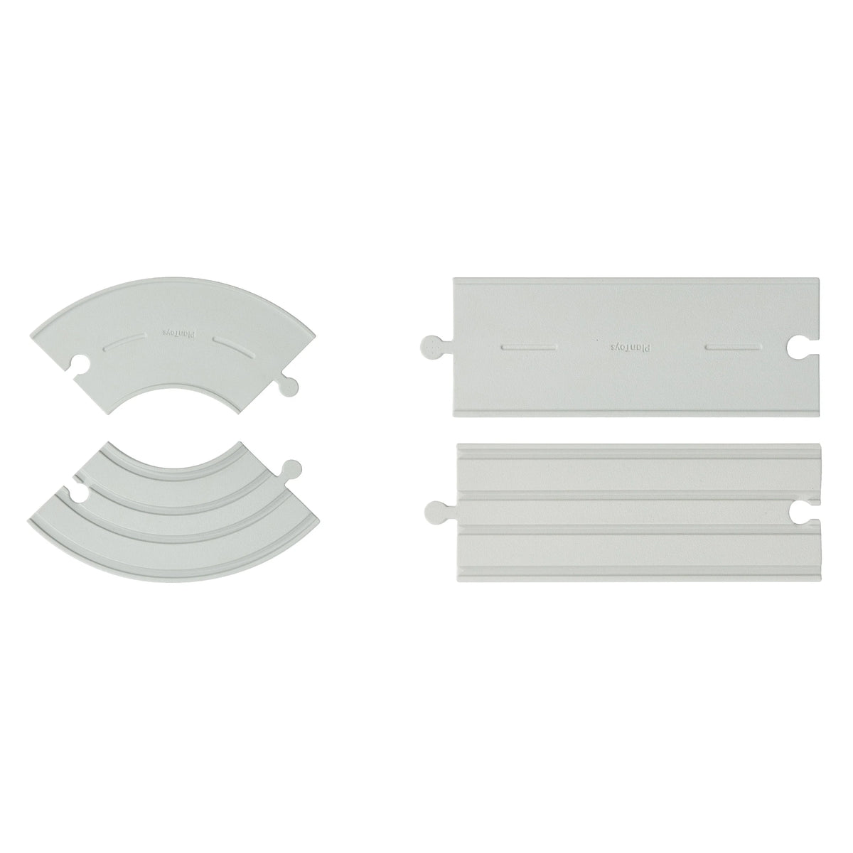 Rubber Road & Rail Extension Tracks Set C-PlanToys-Modern Rascals