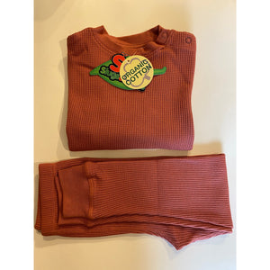 Rusted Earth Waffle Set - 2 Left Size 5-6 years-Slugs and Snails-Modern Rascals