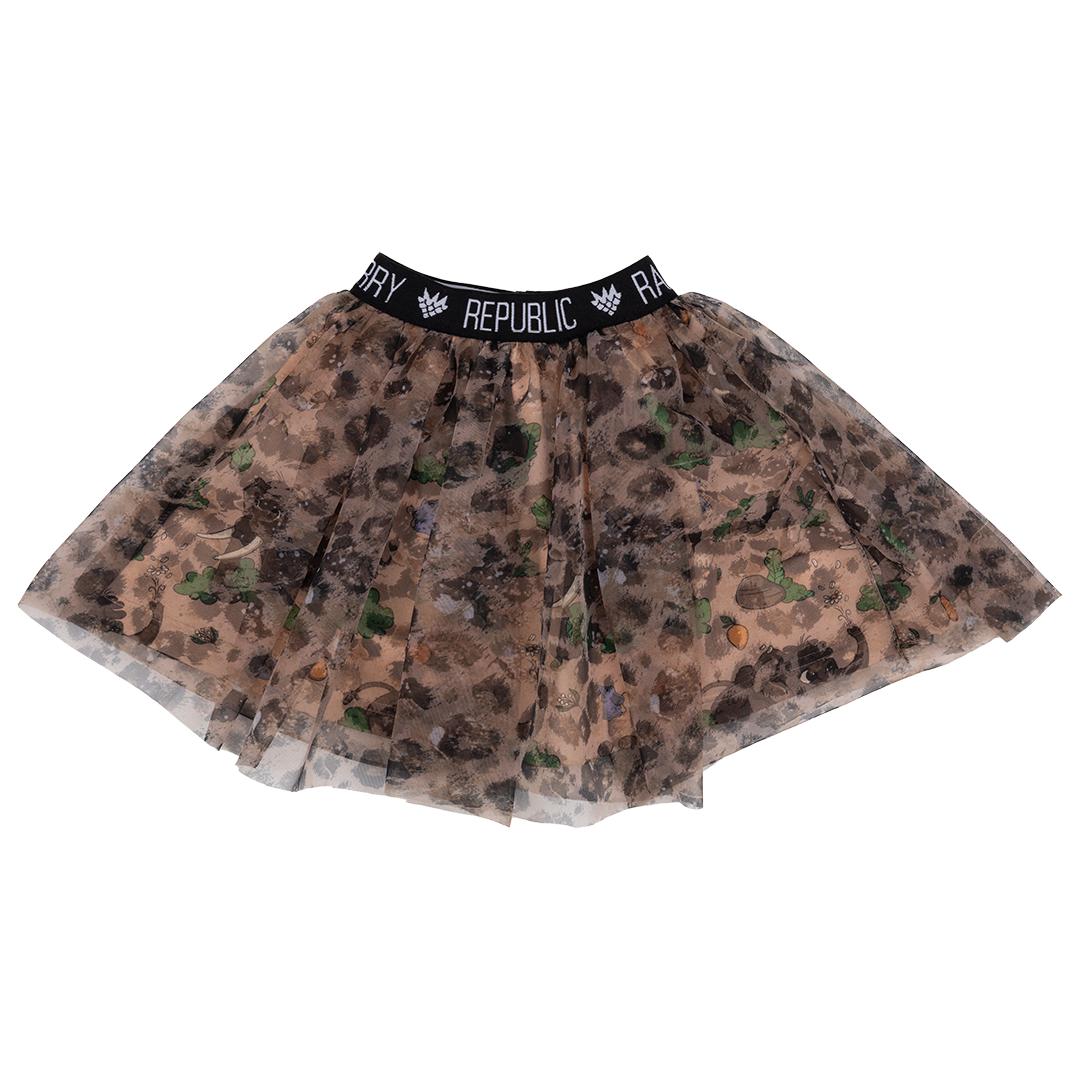 Sabertooth Twirl Skirt - 1 Left Size 9-11 years-Raspberry Republic-Modern Rascals