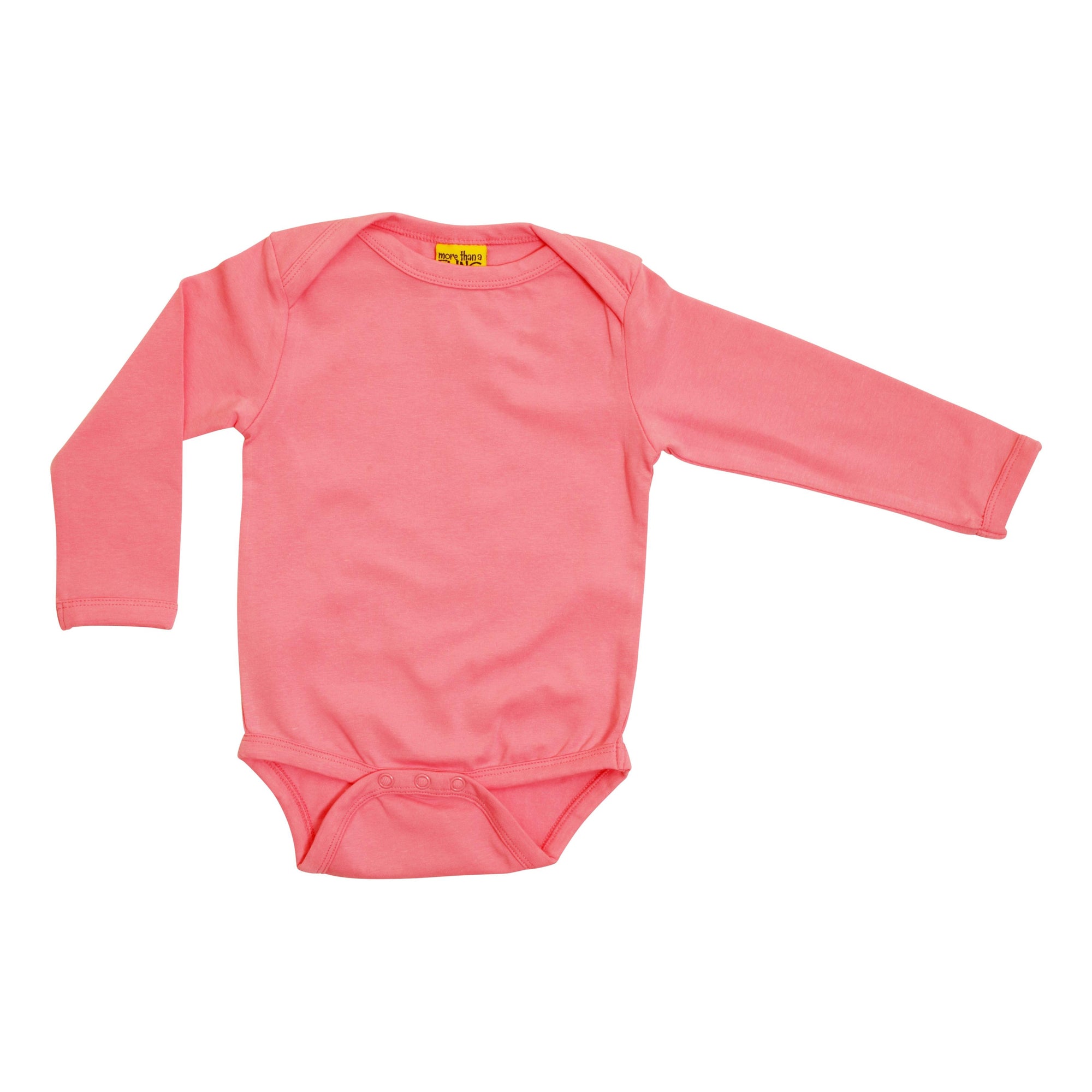 Sachet Pink Long Sleeve Onesie-More Than A Fling-Modern Rascals