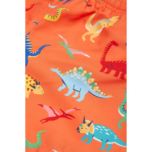 Salamander Dino-Roar! Boscastle Board Shorts - 1 Left Size 9-10 years-Frugi-Modern Rascals