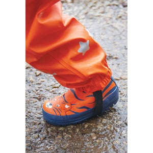 Salamander / Tiger Character Puddle Buster Trousers - 1 Left Size 2-3 years-Frugi-Modern Rascals