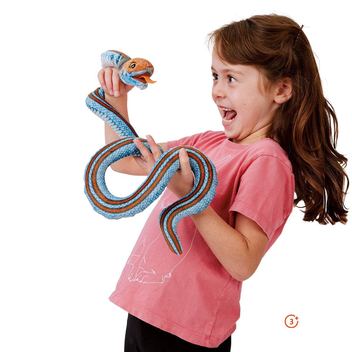 San Francisco Garter Snake Puppet-Folkmanis Puppets-Modern Rascals