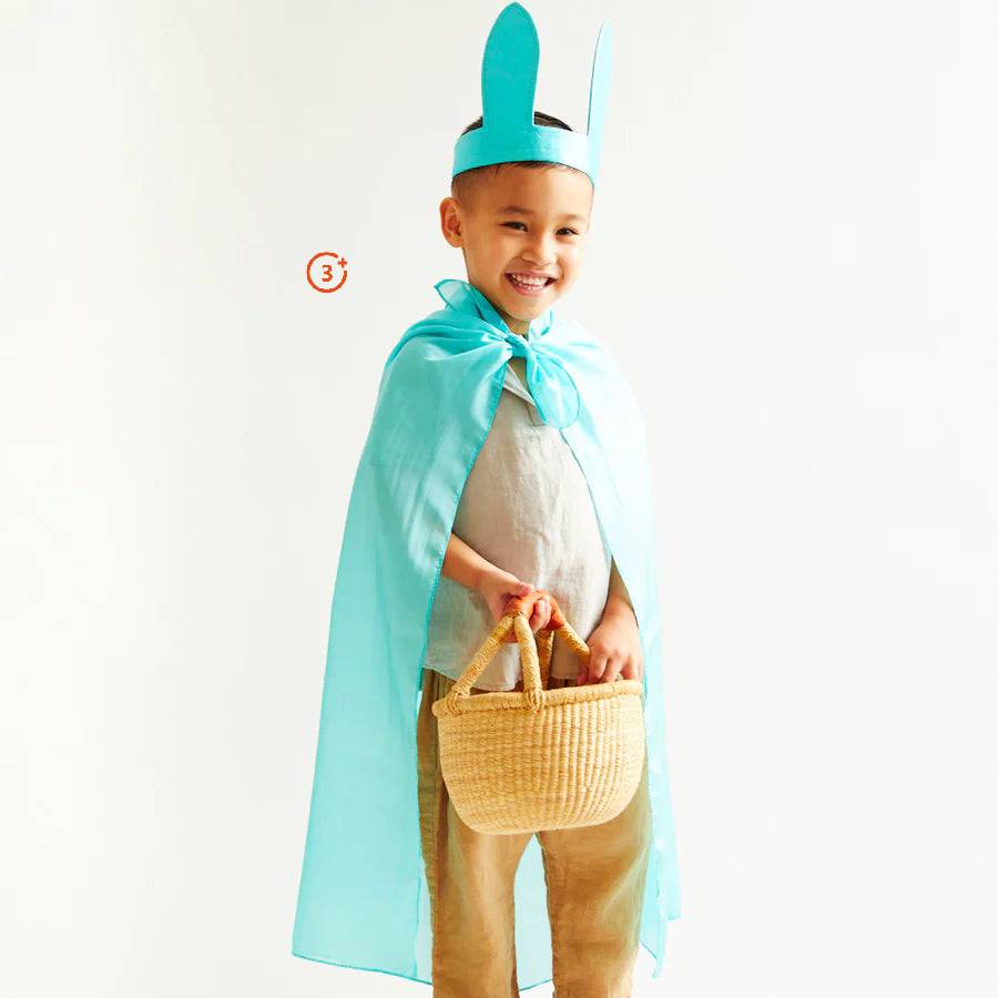 Sarah's Silks Bunny Ears - Peacock-Sarah's Silks-Modern Rascals