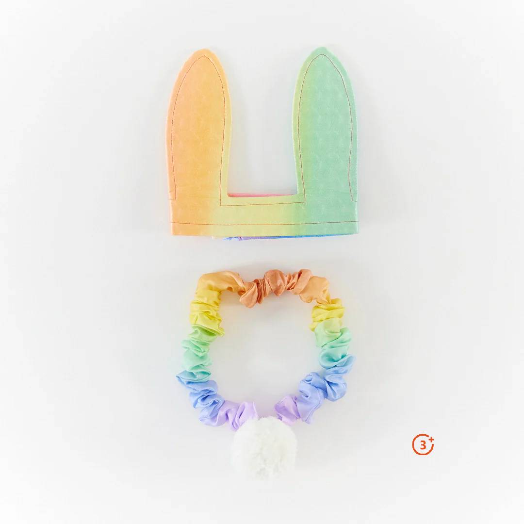 Sarah's Silks Bunny Tail - Soft Rainbow-Sarah's Silks-Modern Rascals