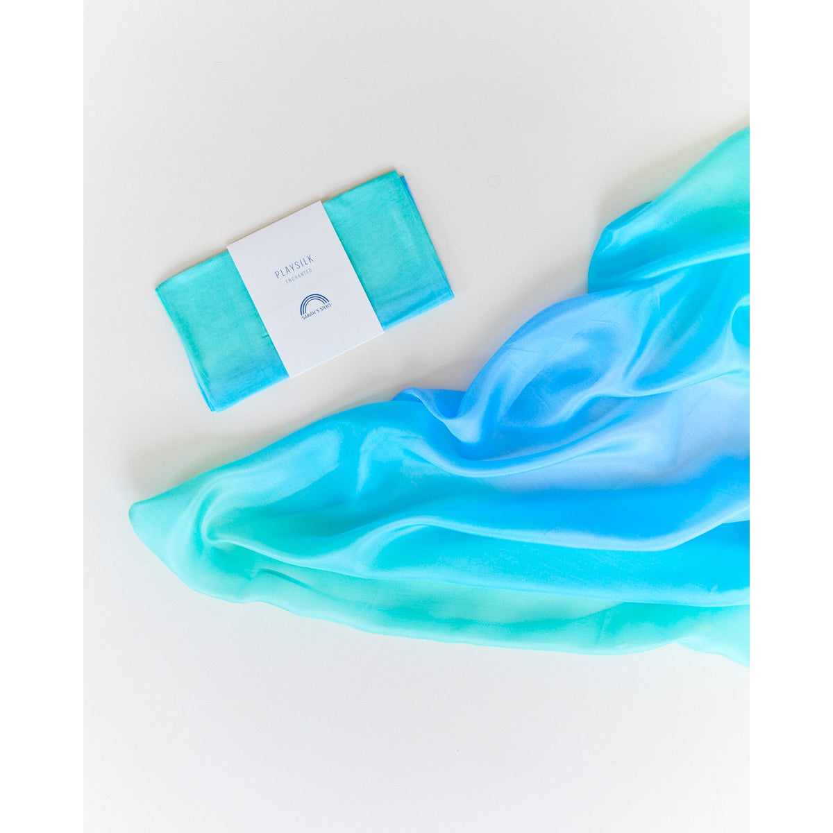 Sarah's Silks Classic Enchanted Playsilk - Sea-Sarah's Silks-Modern Rascals