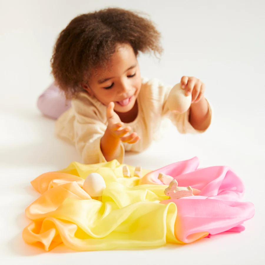 Sarah's Silks Classic Playsilk - Hummingbird Pink-Sarah's Silks-Modern Rascals