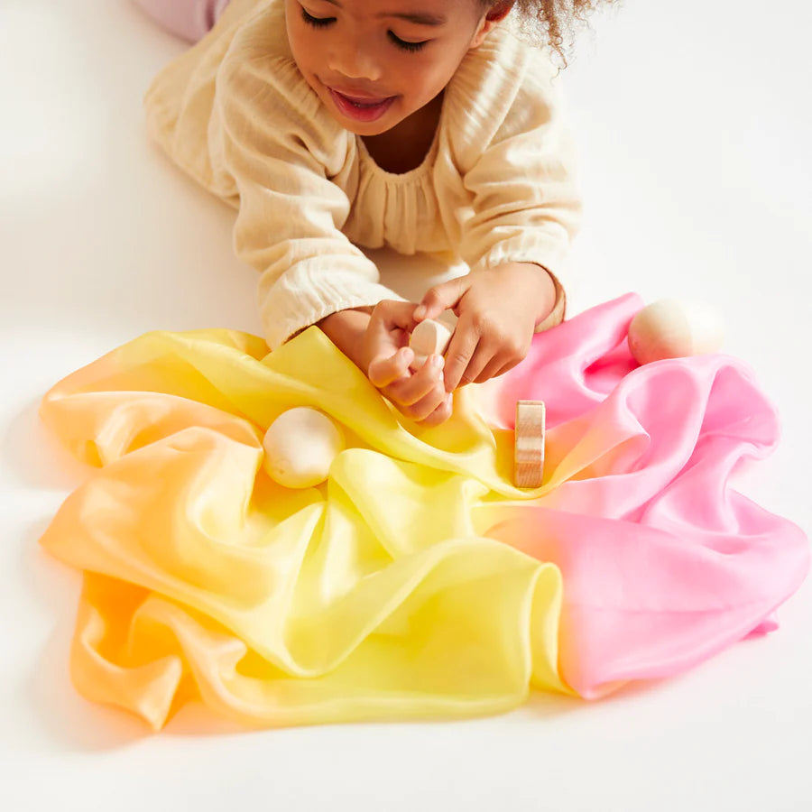 Sarah's Silks Classic Playsilk - Hummingbird Pink-Sarah's Silks-Modern Rascals