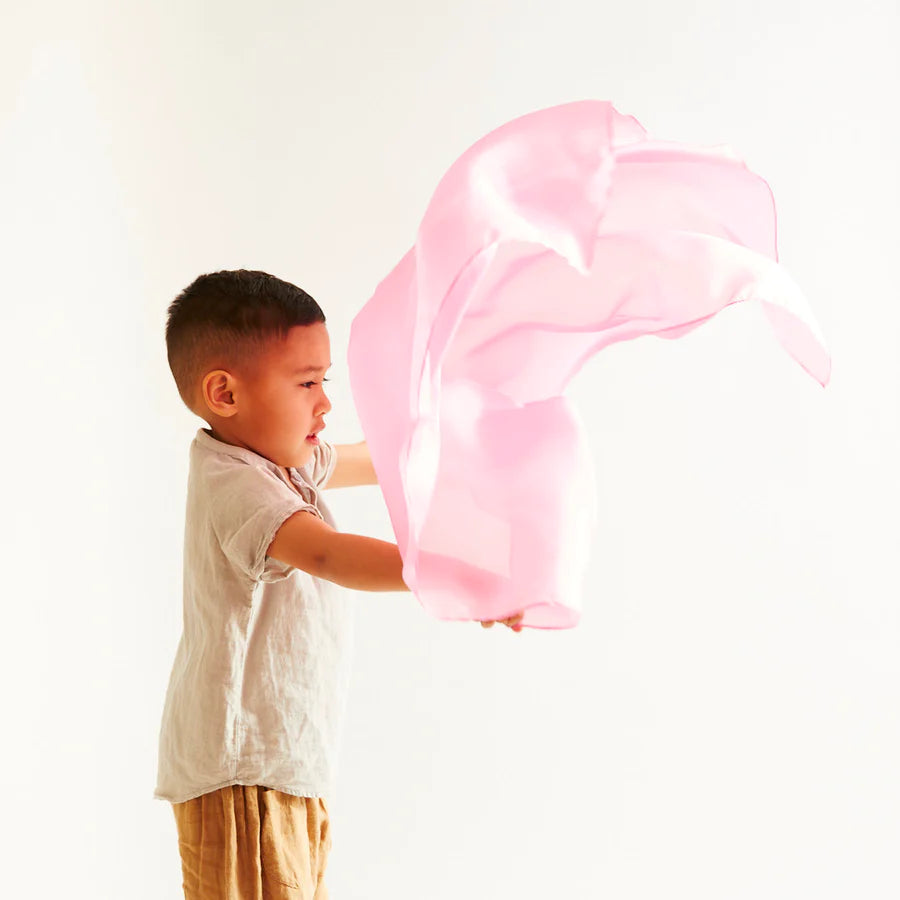 Sarah's Silks Classic Playsilk - Strawberry Moon-Sarah's Silks-Modern Rascals