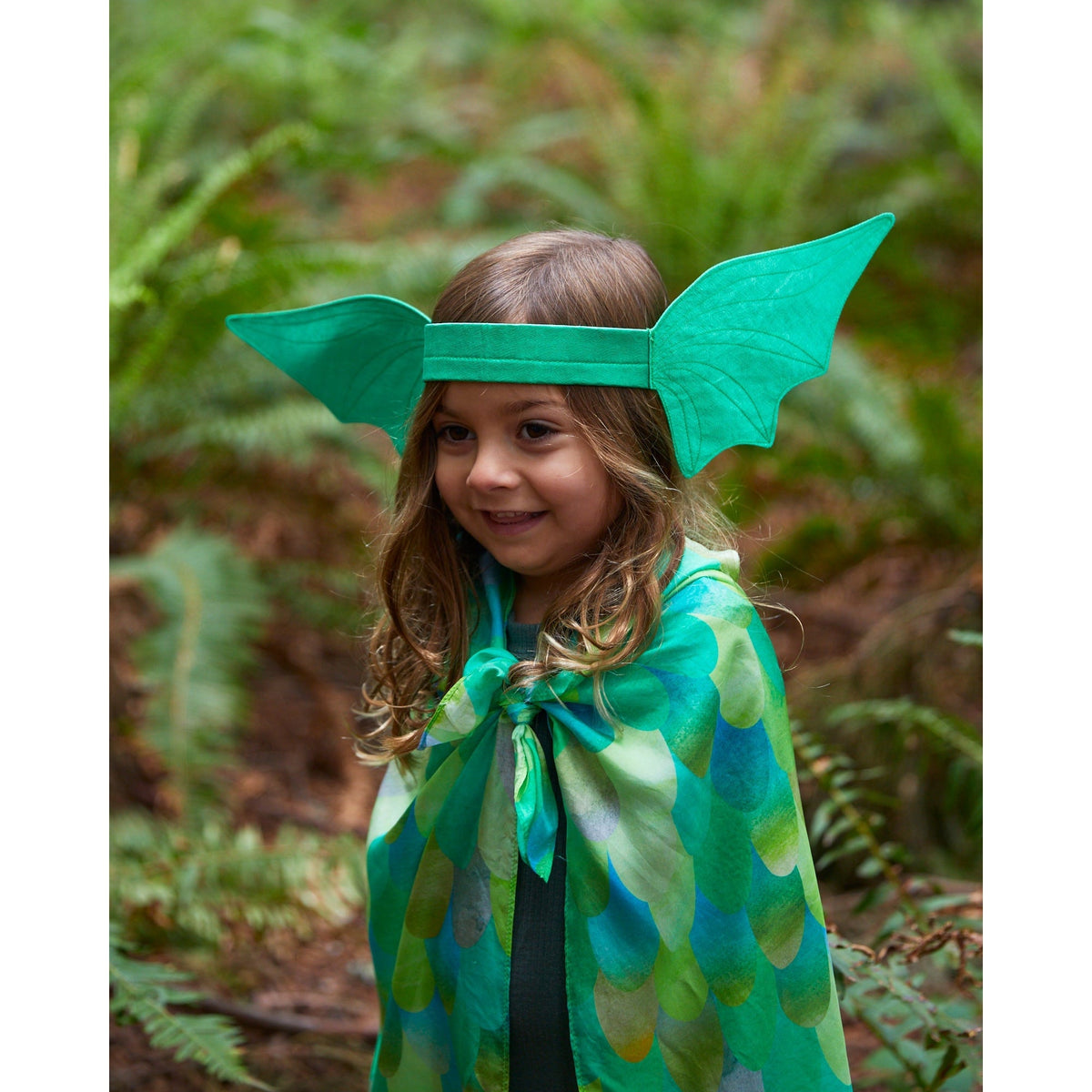 Sarah's Silks Crown - Green Dragon Ears-Sarah's Silks-Modern Rascals