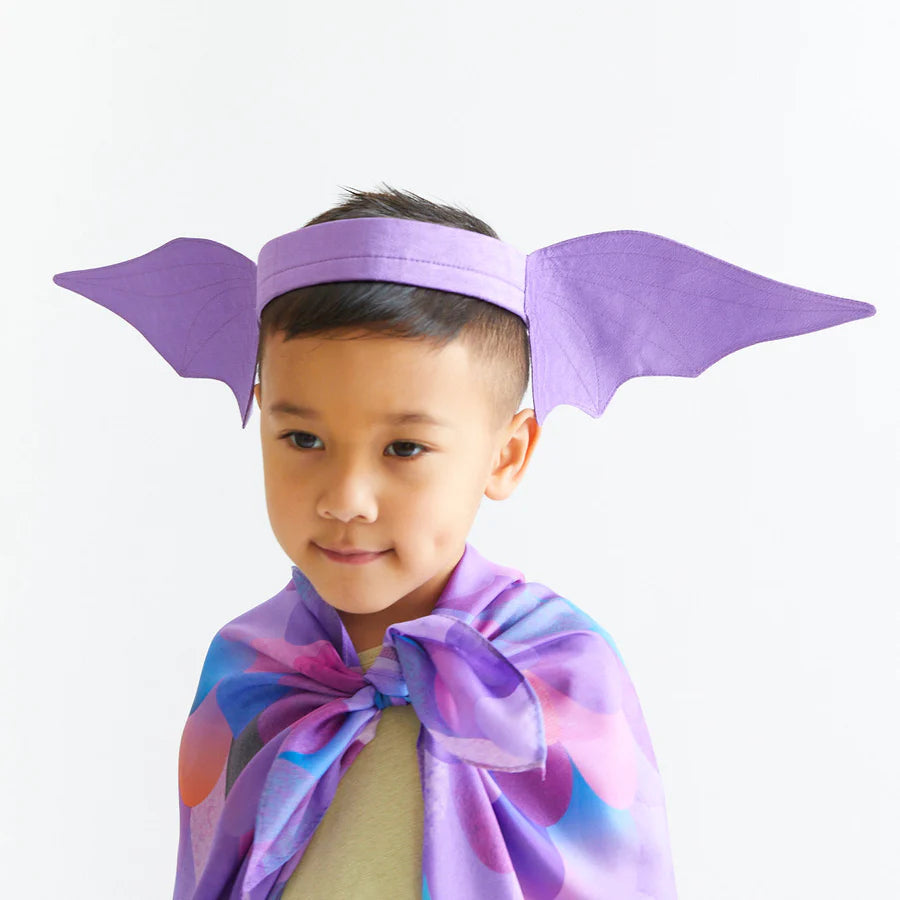 Sarah's Silks Crown - Purple Dragon Ears-Sarah's Silks-Modern Rascals
