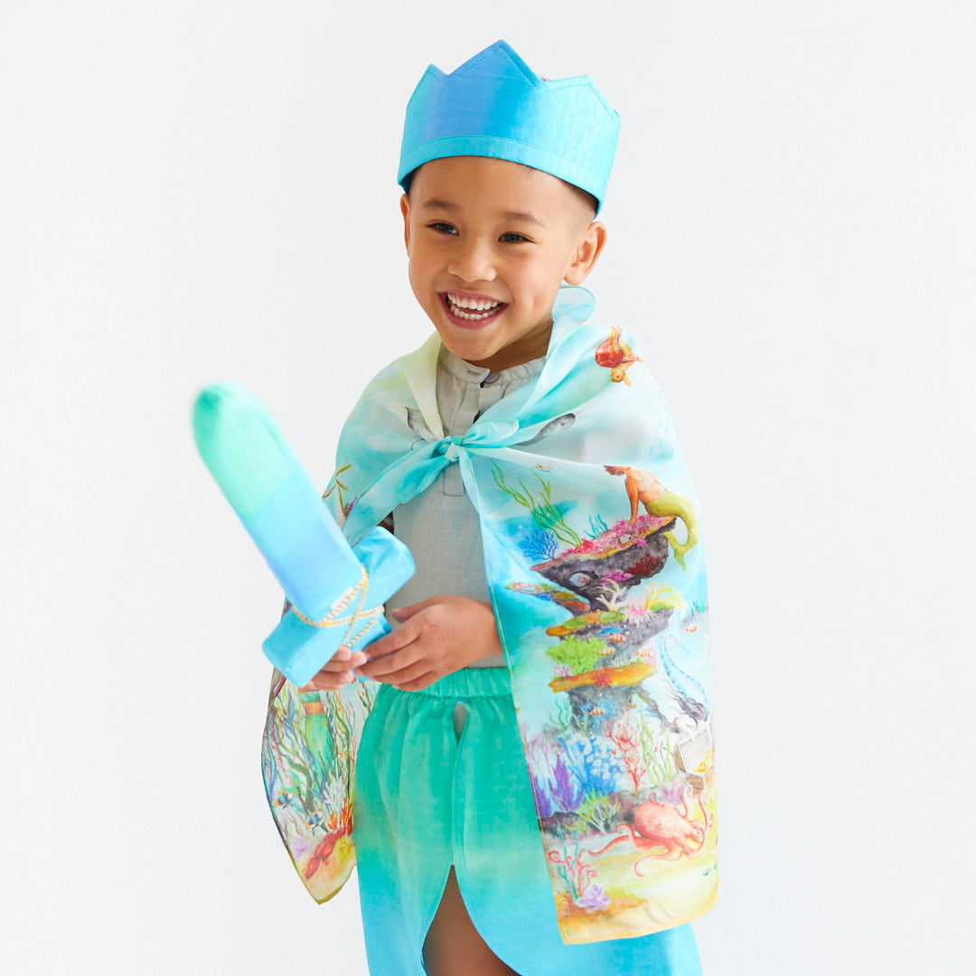 Sarah's Silks Crown - Sea-Sarah's Silks-Modern Rascals