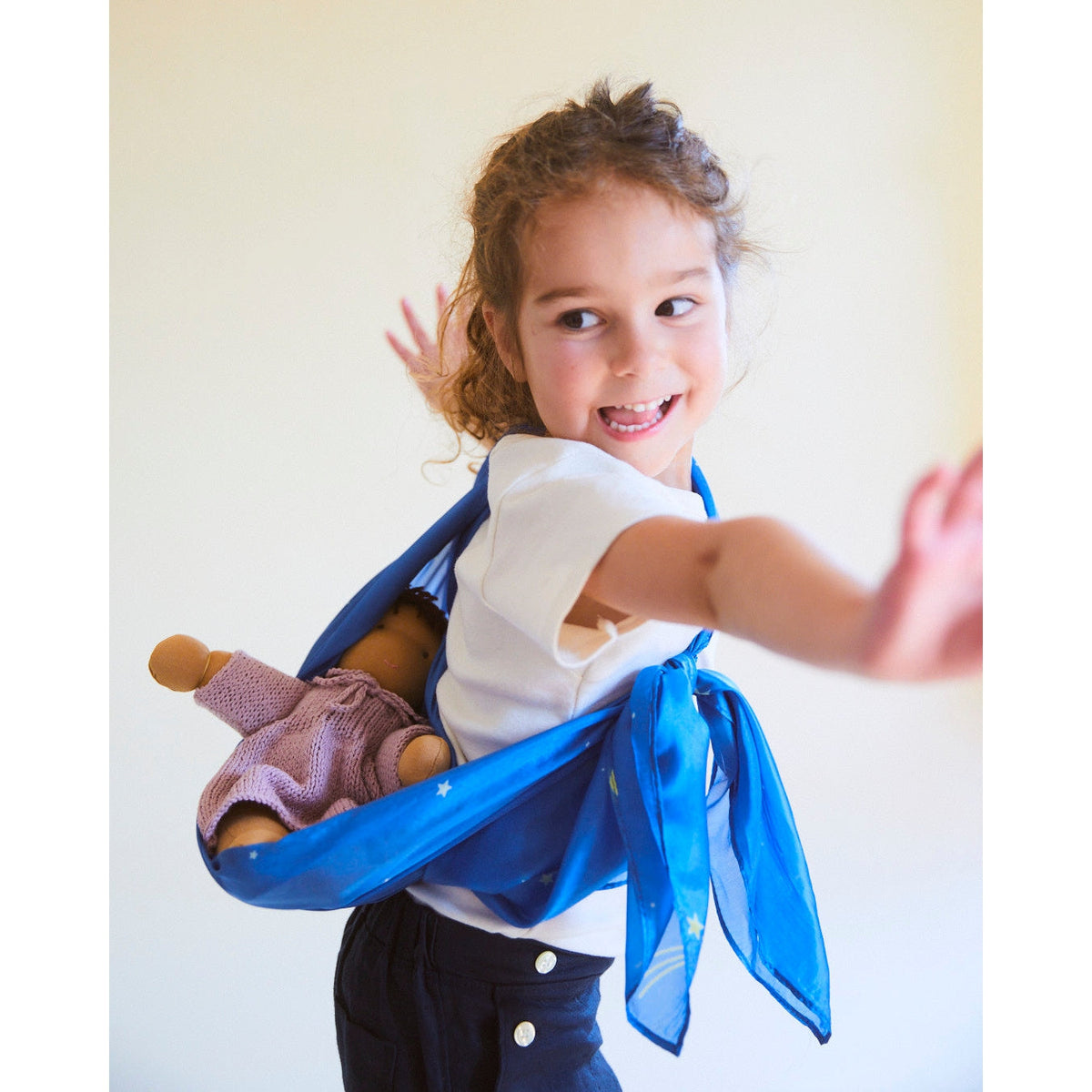 Sarah's Silks Enchanted Classic Playsilk - Starry Night-Sarah's Silks-Modern Rascals