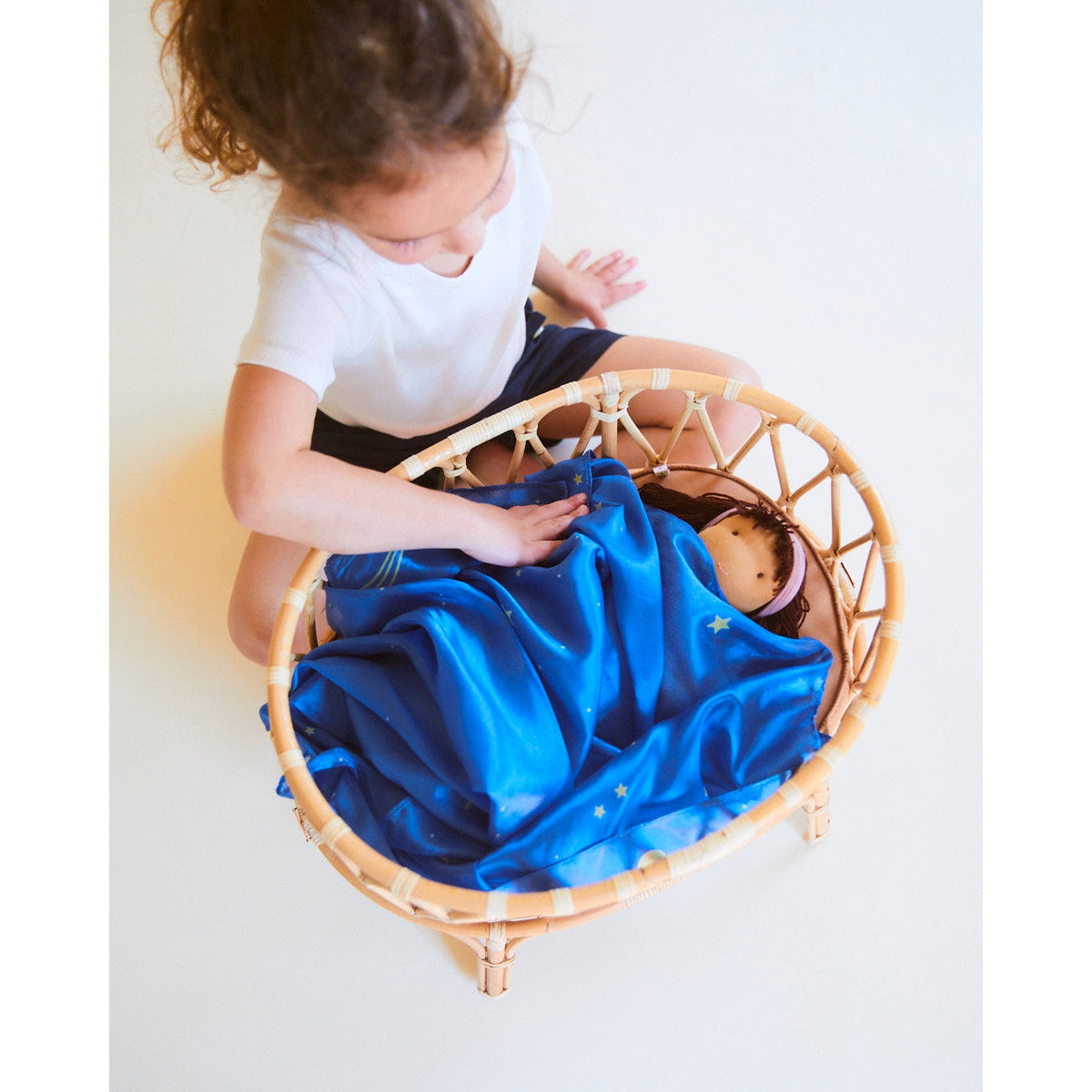 Sarah's Silks Enchanted Classic Playsilk - Starry Night-Sarah's Silks-Modern Rascals