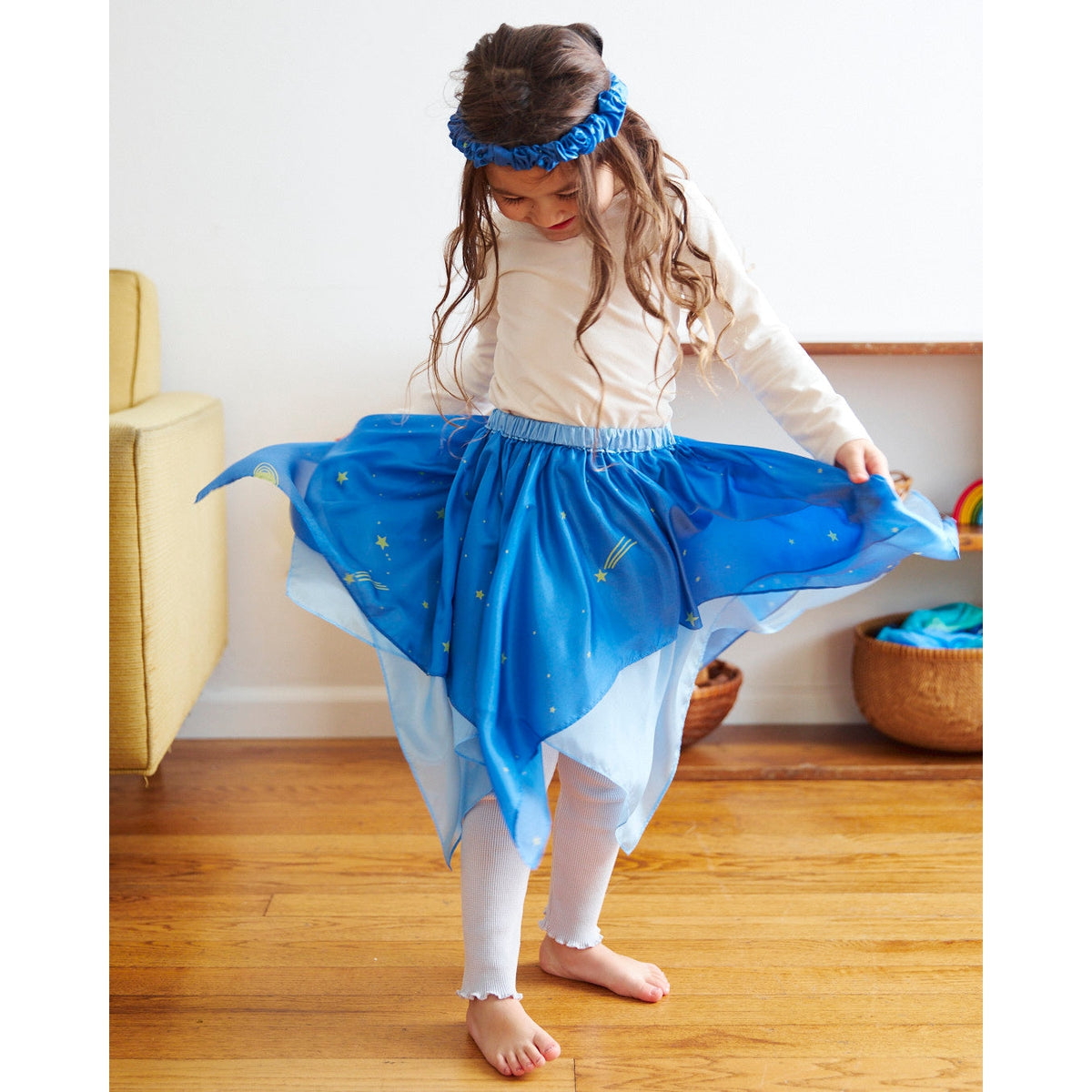 Sarah's Silks Fairy Skirt - Starry Night-Sarah's Silks-Modern Rascals