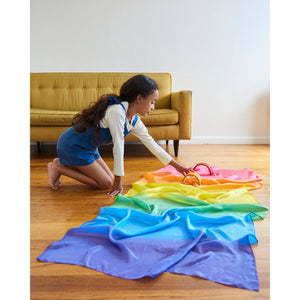 Sarah's Silks Giant Playsilk - Rainbow-Sarah's Silks-Modern Rascals