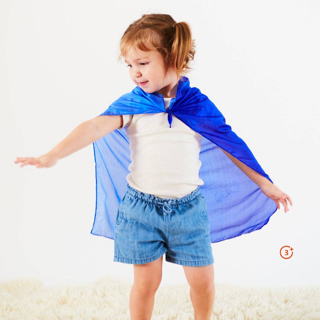 Sarah's Silks Mini Playsilk - Blueberry-Sarah's Silks-Modern Rascals